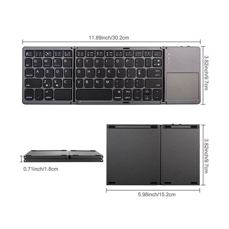 Folding Bluetooth Keyboard