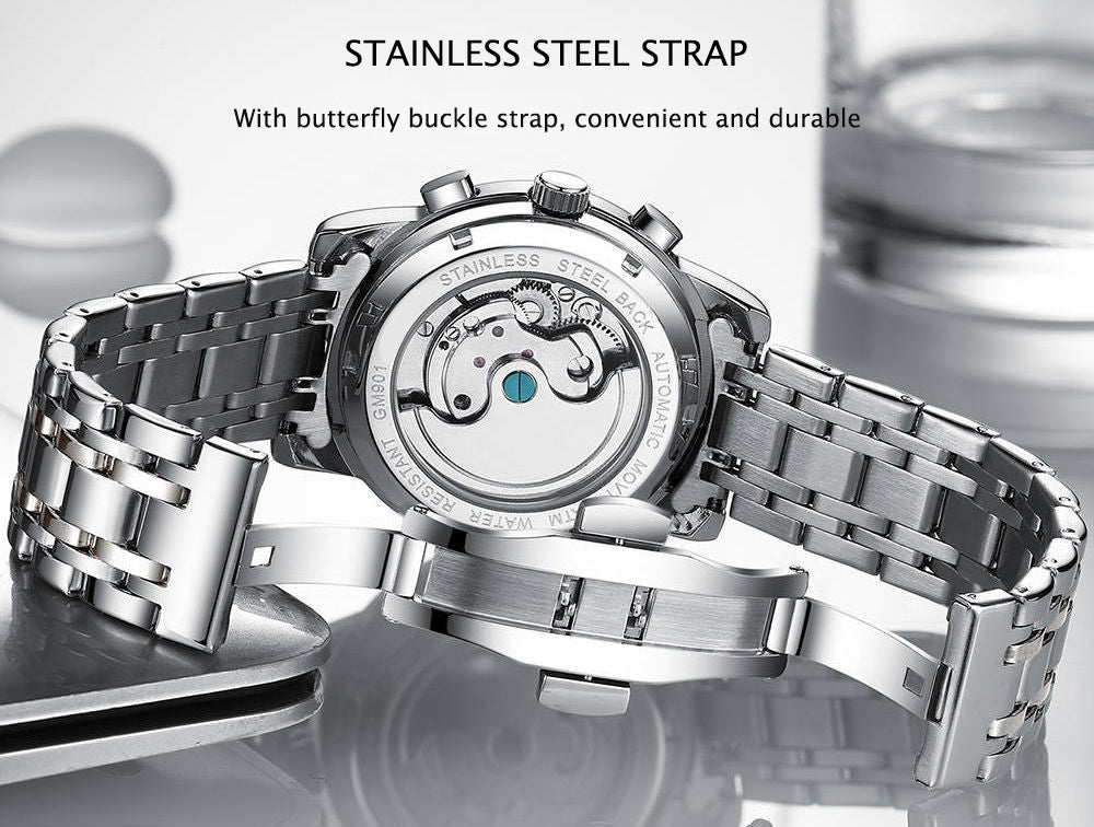 POEDAGAR Men Wristwatch