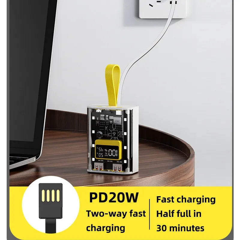 Transparent Punk Power Bank