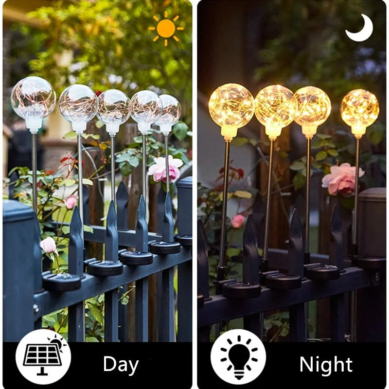 Solar Ball Reed Lamp