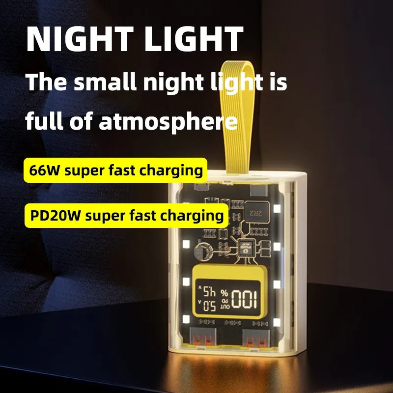 Transparent Punk Power Bank