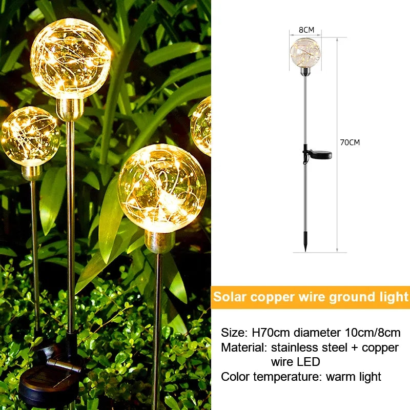 Solar Ball Reed Lamp