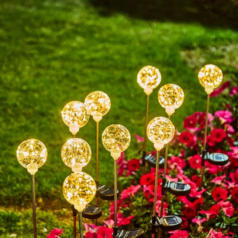 Solar Ball Reed Lamp