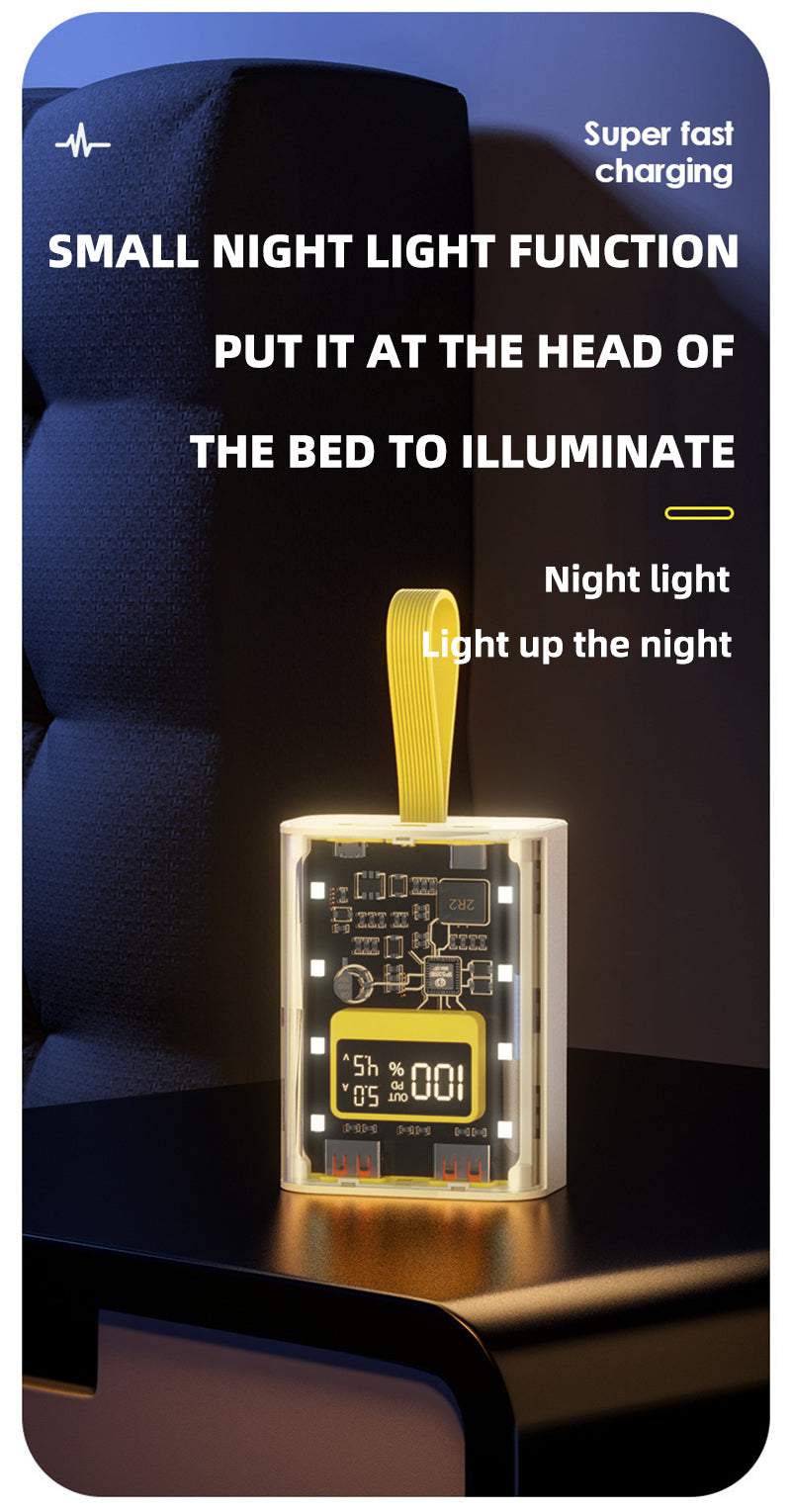 Transparent Punk Power Bank