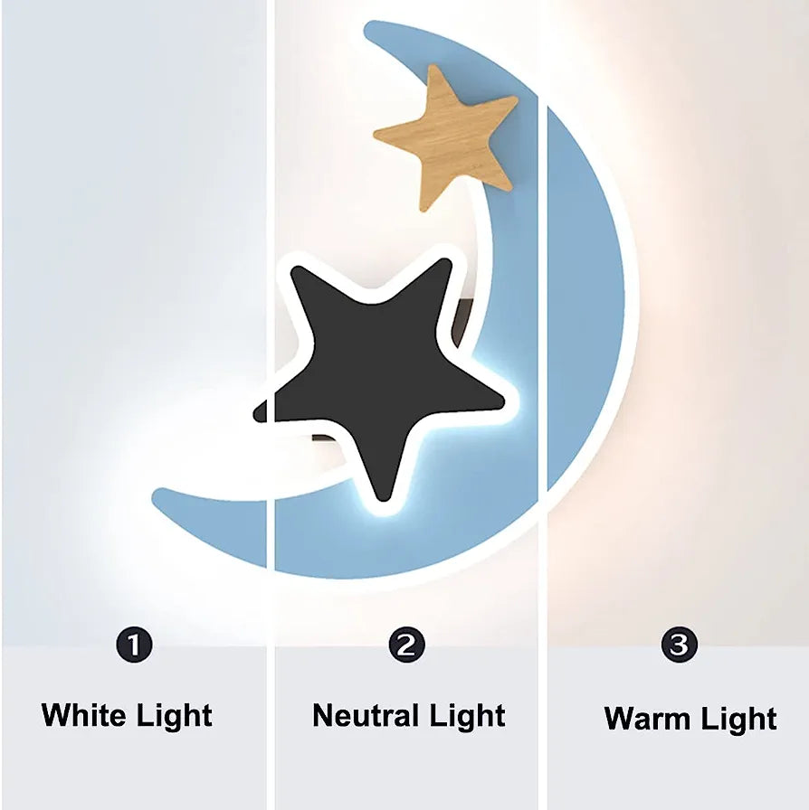 Rocket Moon Wall Lamp