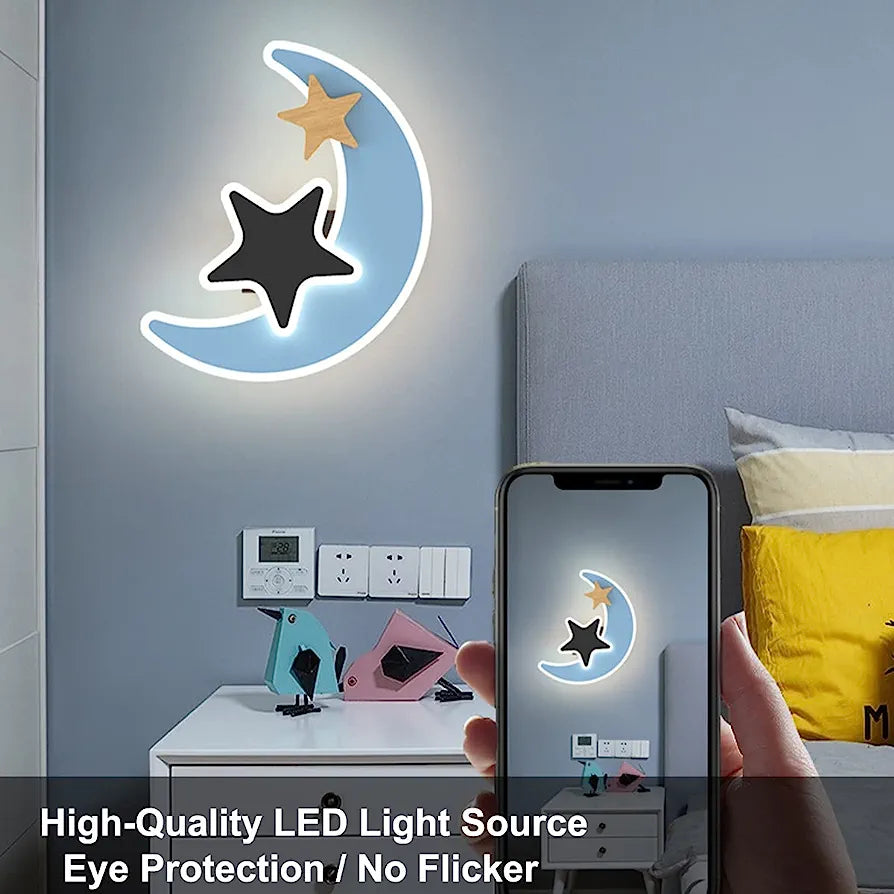 Rocket Moon Wall Lamp