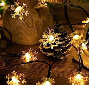 Solar Snowflake String