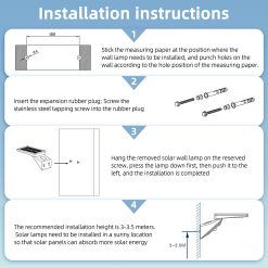 Solar Wall Light