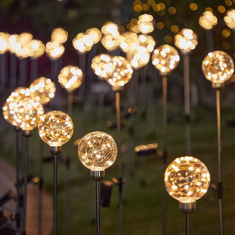 Solar Ball Reed Lamp