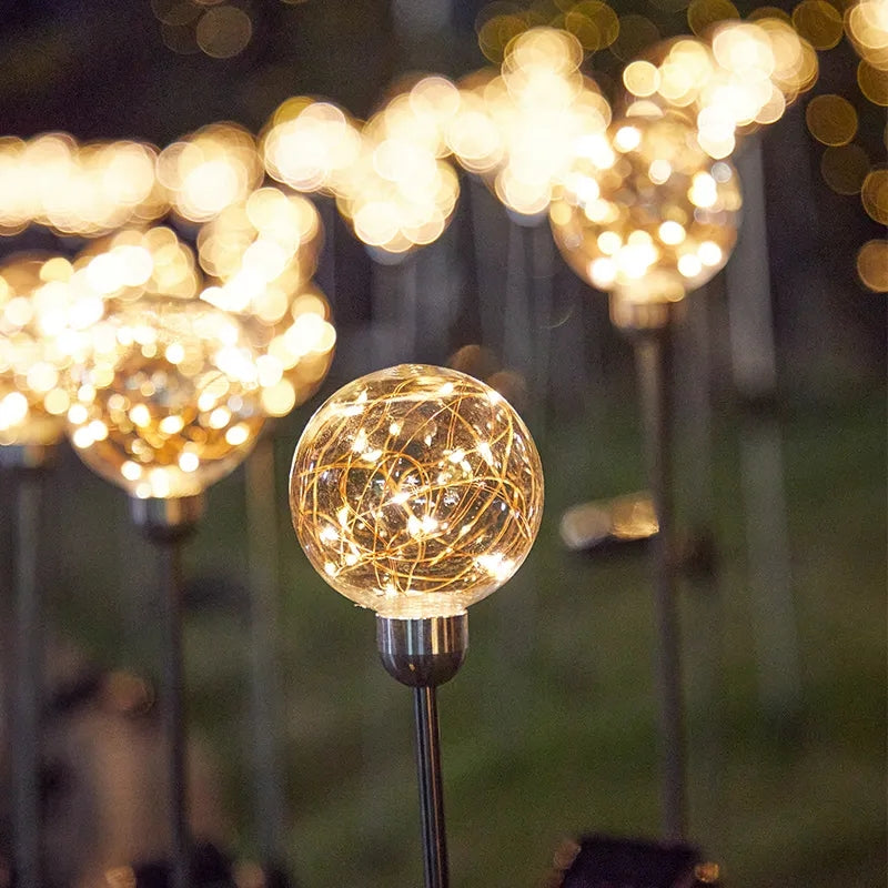 Solar Ball Reed Lamp