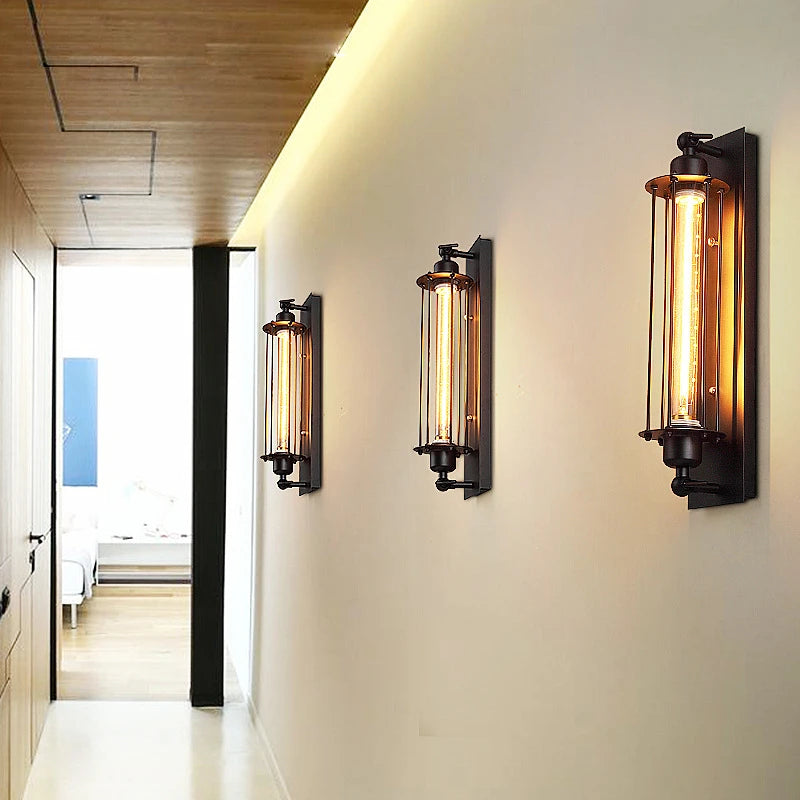 Iron Flute Wall Lamp