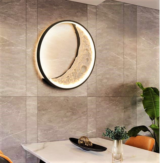Moon Textured Lamp