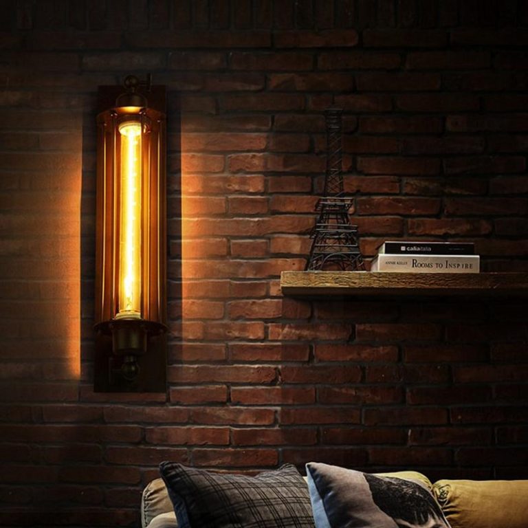 Iron Flute Wall Lamp