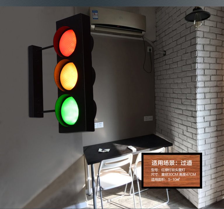 Double Sided Indoor Traffic Signal Lamp