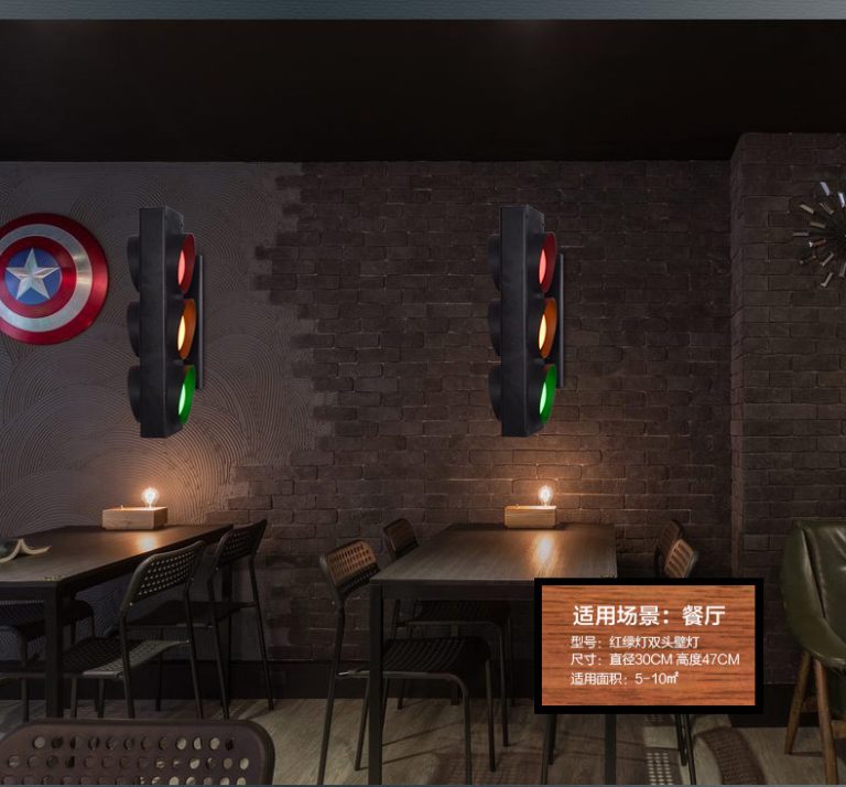 Double Sided Indoor Traffic Signal Lamp