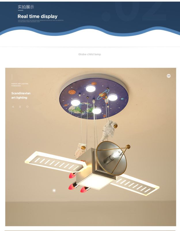 Modern Satellite Chandelier