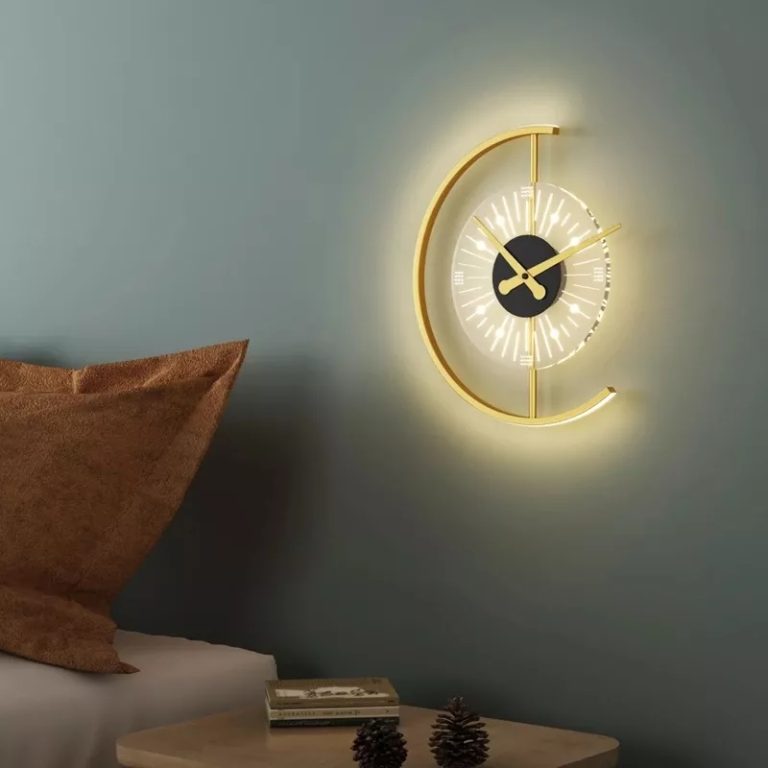 Tangent Wall Clock