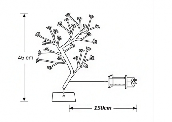 Blossom Tree Table Lamp