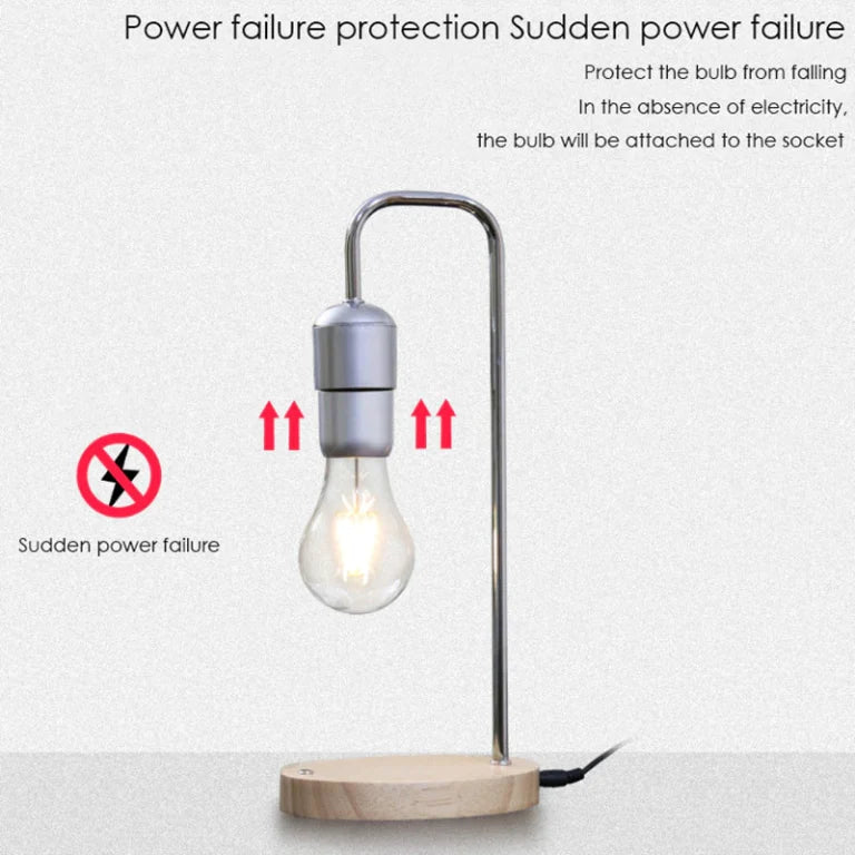 Magnetic Levitation Light Bulb