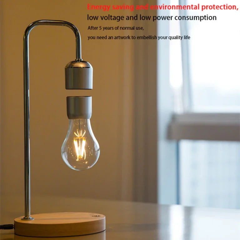 Magnetic Levitation Light Bulb
