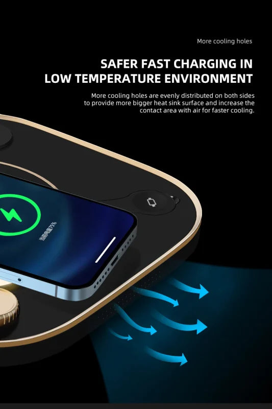 Wireless Charger with Lamp