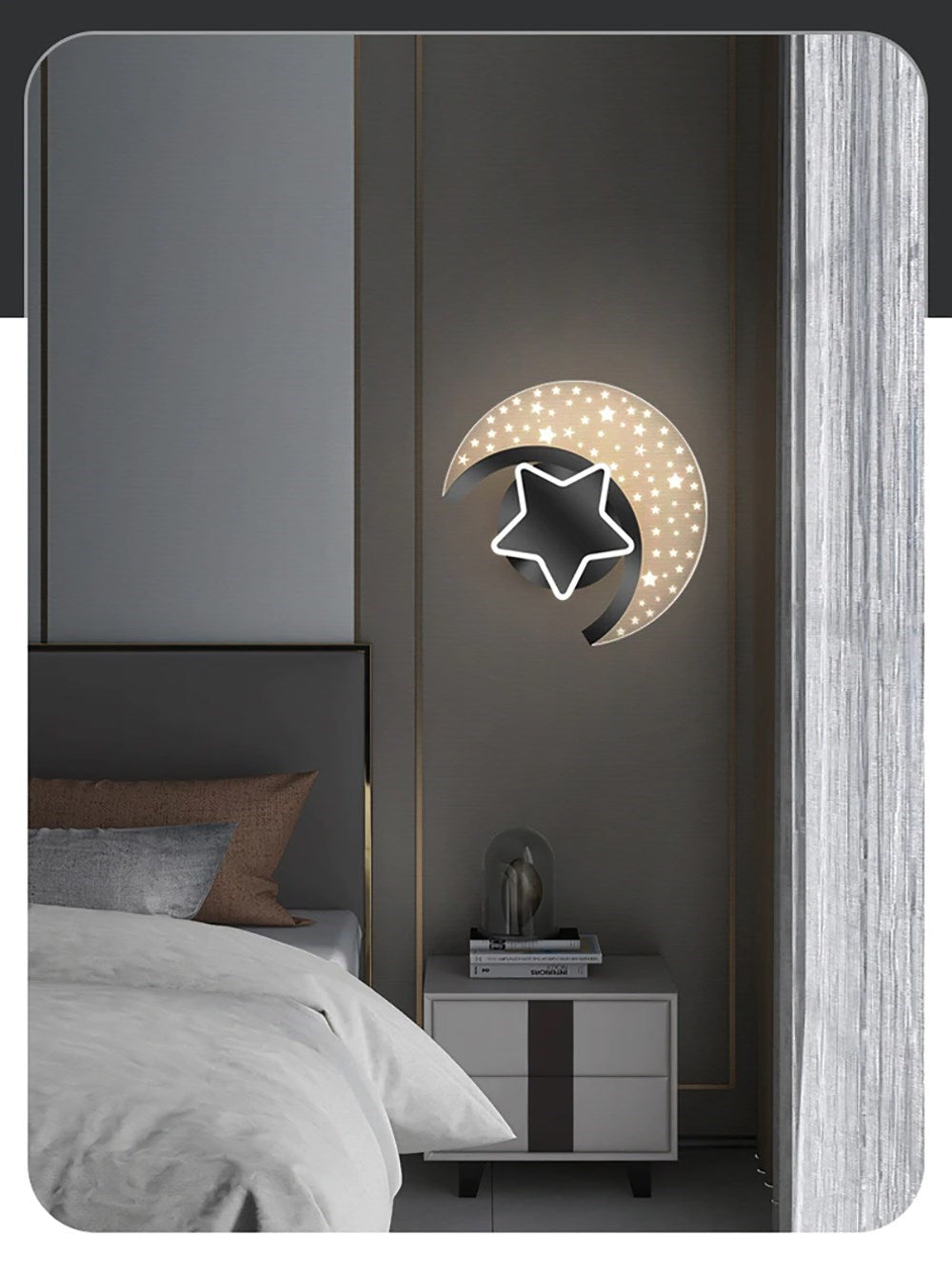 Moon Star Wall Lamp