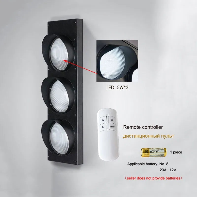 Traffic Signal Wall Lamp
