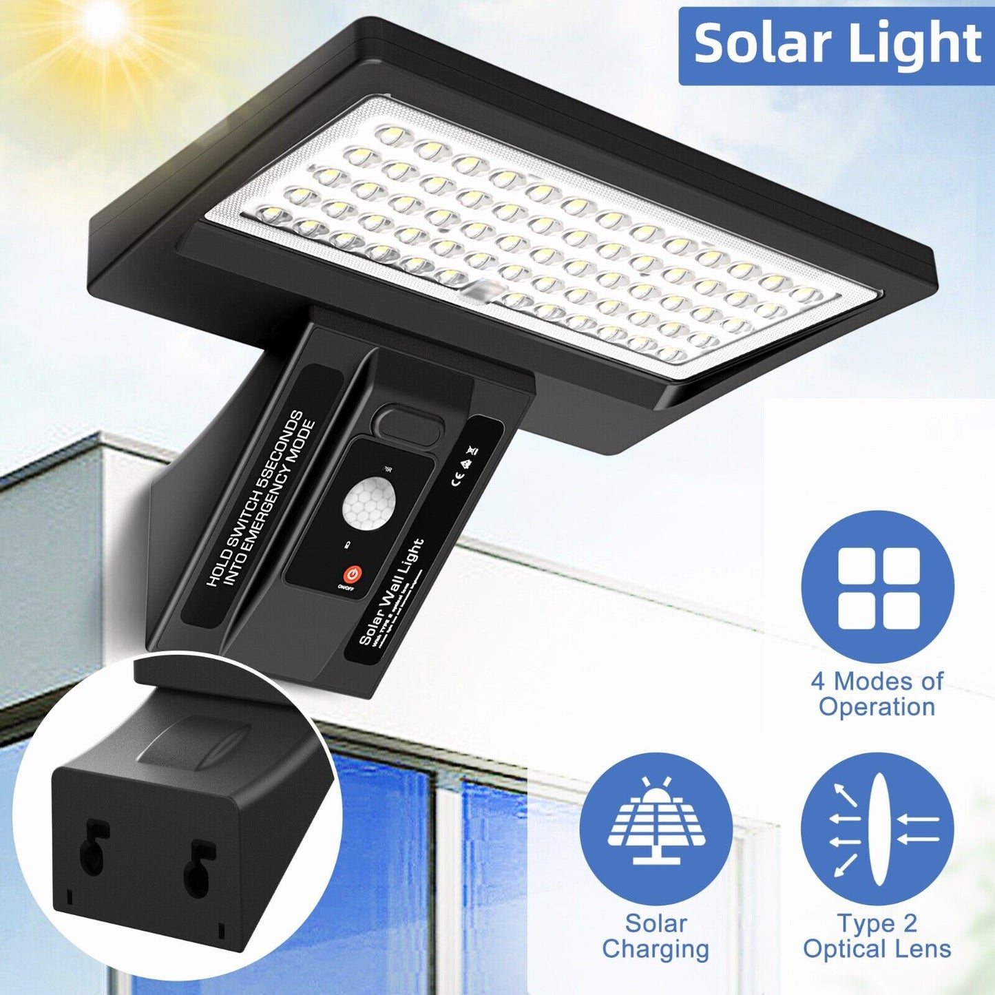 Solar Wall Light