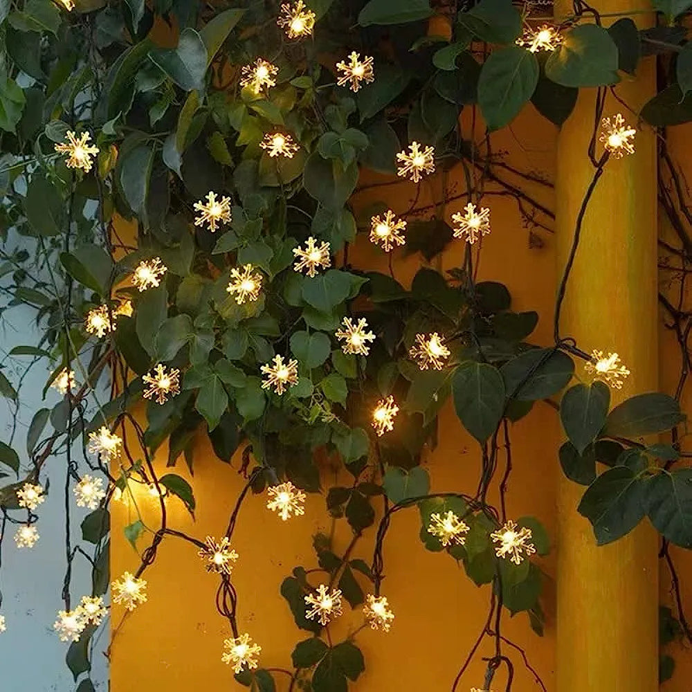 Solar Snowflake String