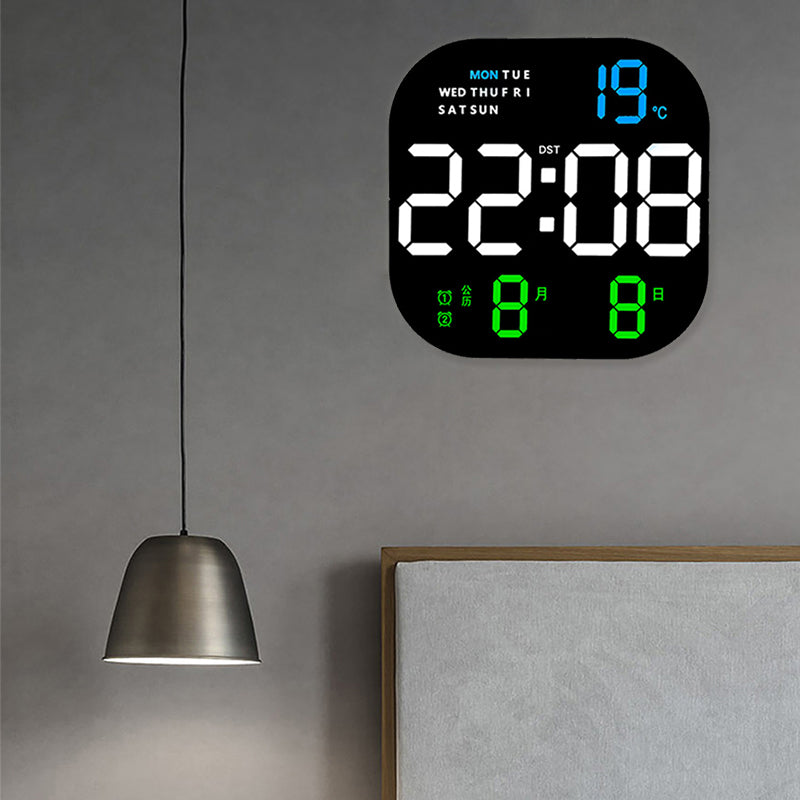Modern Digital Wall Clock