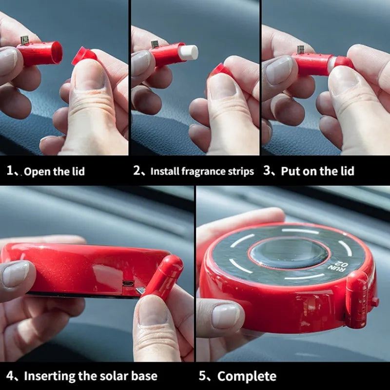 Solar Rotation Air Freshener