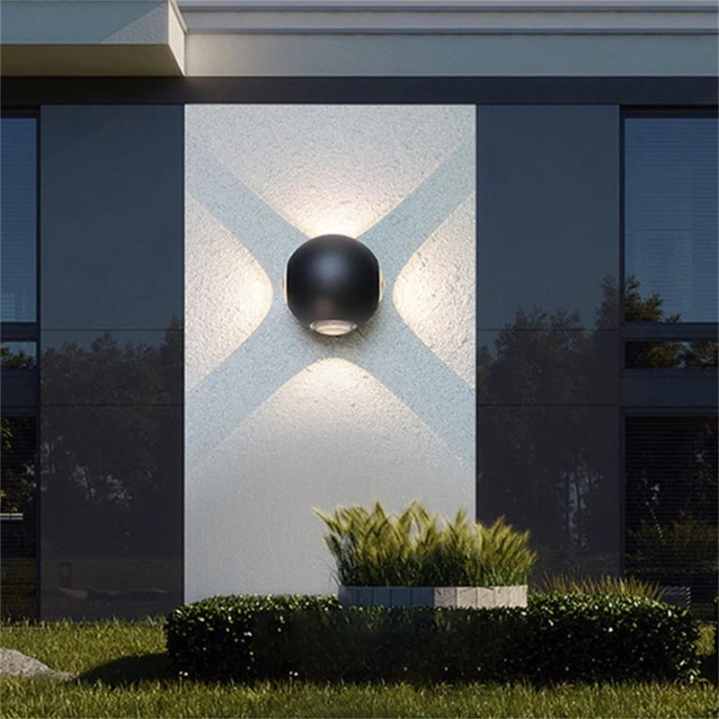 4-Sided Outdoor COB Light