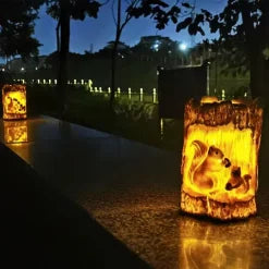 Solar Squirrel Lamp