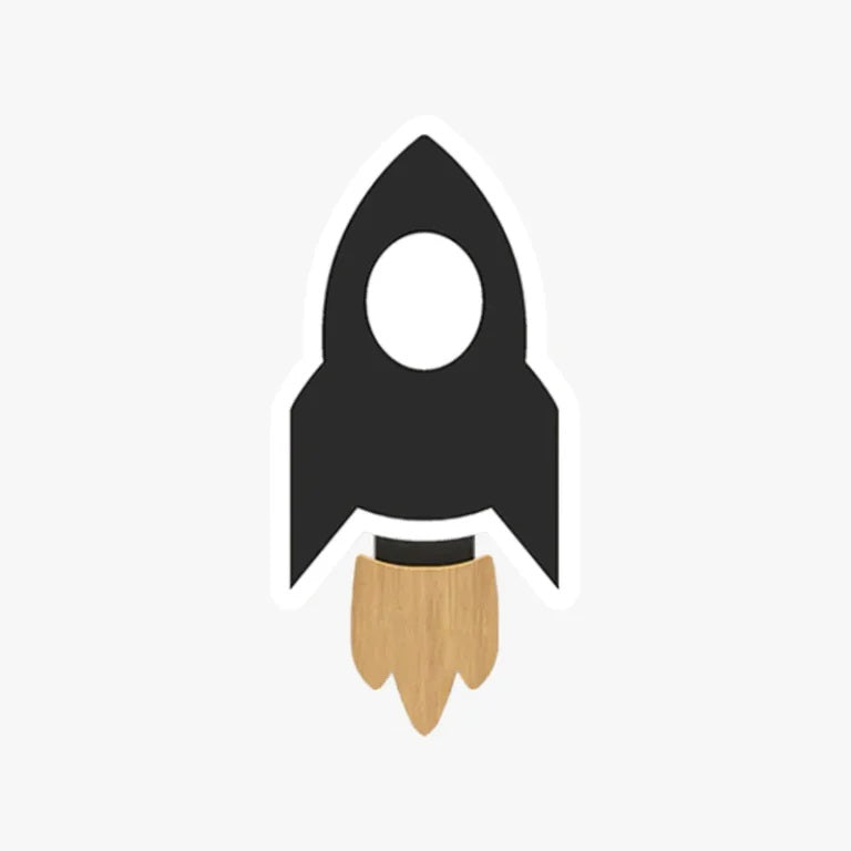 Mini Rocket Wall Lamp