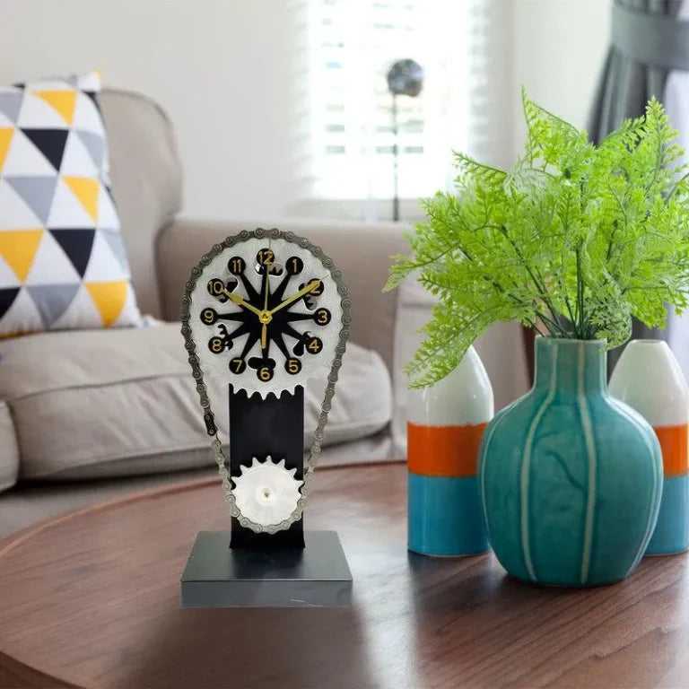 Rotating Gear Clock