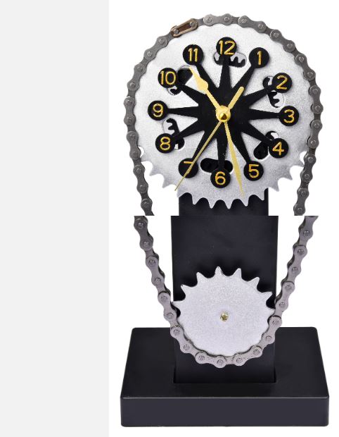 Rotating Gear Clock