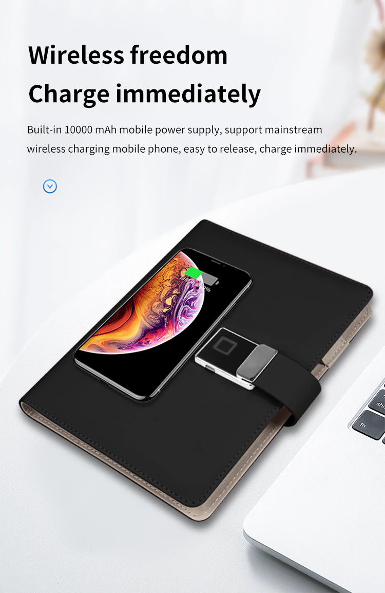 Fingerprint Lock Notebook
