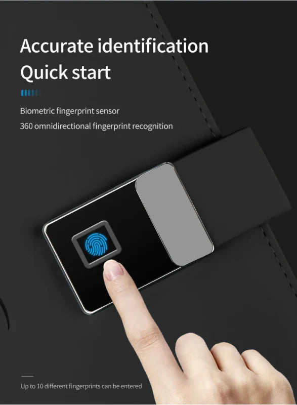 Fingerprint Lock Notebook