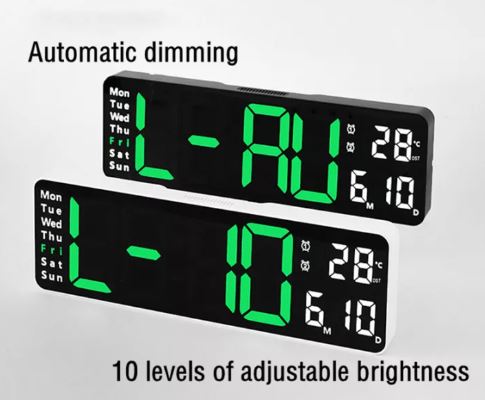 Large Digital Clock
